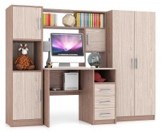 Стол компьютерный С-МД-СК9+Пенал С-МД-СК9П+Шкаф С-МД-СК9Ш [Стол компьютерный]